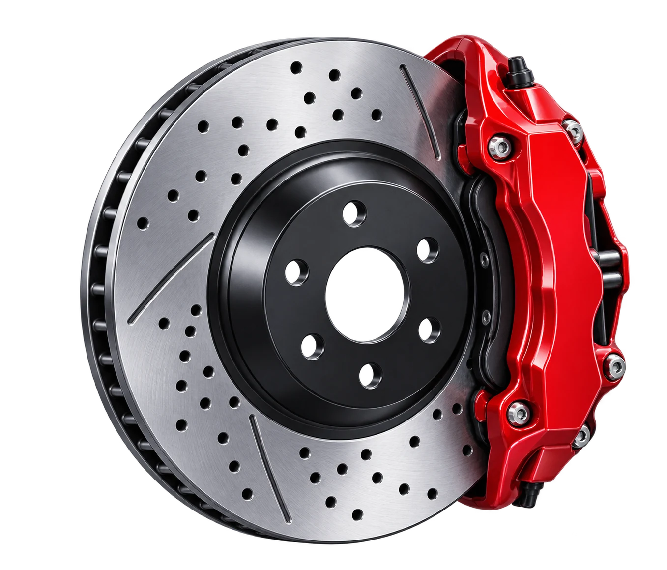 Brake disc and caliper
